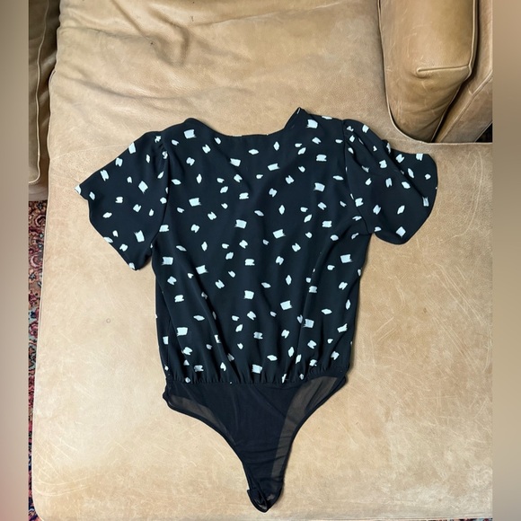 Lush Kona Surplice Bodysuit Blouse Women’s Size Large - Picture 7 of 7